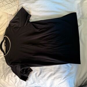 Theory Black Short Sleeve Tee